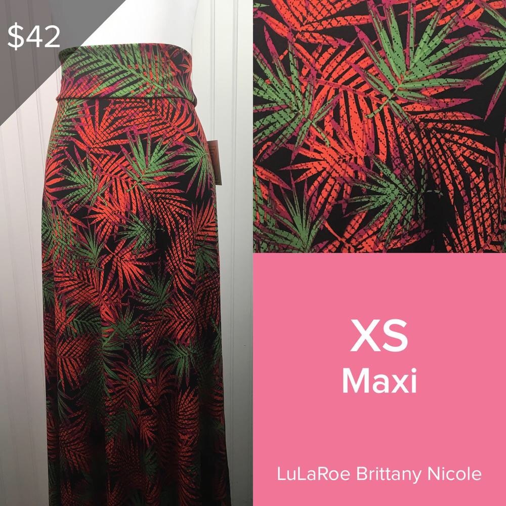 BNWT XS Maxi LuLaRoe